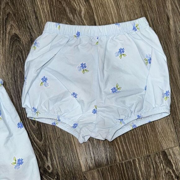 Carters 24 months Blue Floral Dress & Bloomers - Picture 5 of 6